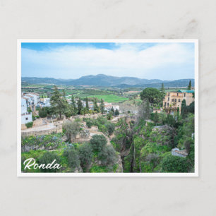 Carte Postale Vieille ville de Ronda en Andalousie, Espagne