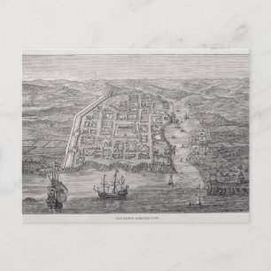 Carte Postale Vieille ville de Saint-Domingue