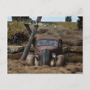 Carte Postale Vieille voiture