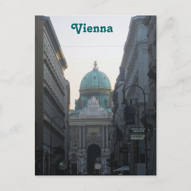 Carte Postale Vienne, Autriche (Devant)