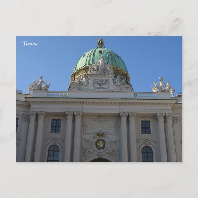 Carte Postale Vienne Autriche (Devant)