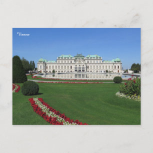 Carte Postale Vienne Belvédère, Autriche