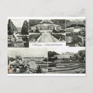 Carte Postale Vienne, Palais Schronbrunn, Autriche