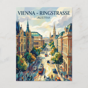 Carte Postale Vienne Ringstrasse Autriche