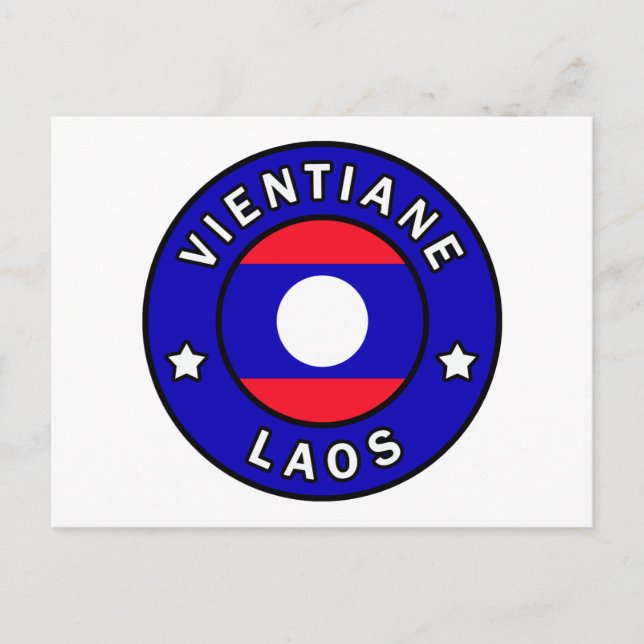 Carte Postale Vientiane Laos (Devant)
