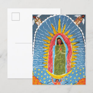 Carte Postale Vierge de Guadalupe