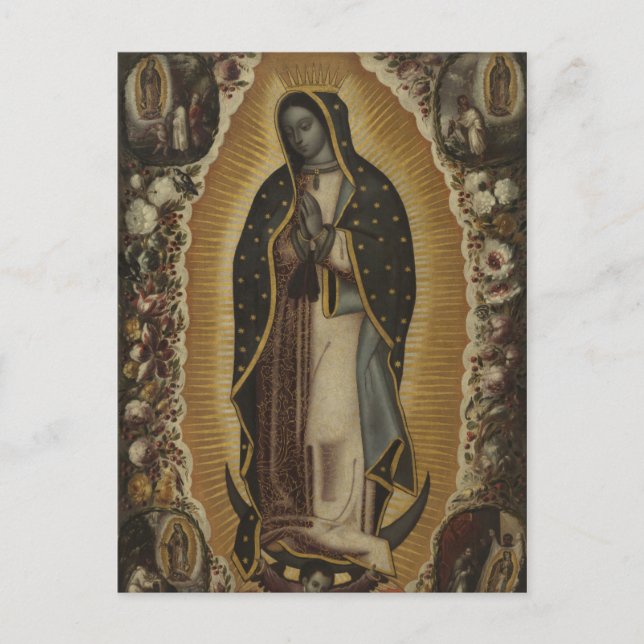 Carte Postale Vierge de Guadalupe (Devant)