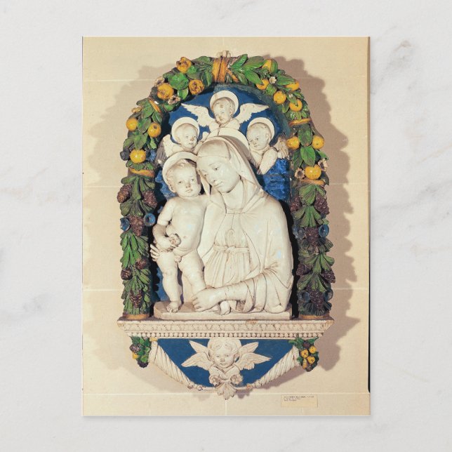 Carte Postale Vierge et enfant (Devant)