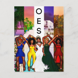 Carte postale vierge OES