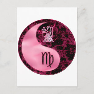 Carte Postale Vierge Yin Yang