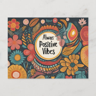 Carte Postale Vies toujours positives
