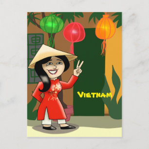 Carte Postale Viêt Nam