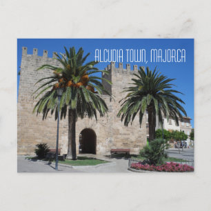 Carte Postale Vieux Alcudia Ville Majorque Mallorca Espagne Souv