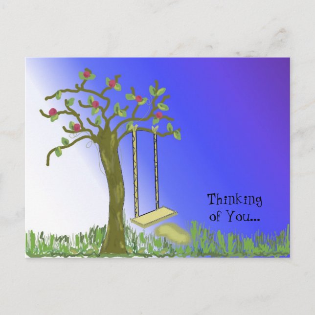 Carte Postale Vieux arbre (Devant)