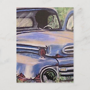 Carte Postale Vieux art de camion Vintage