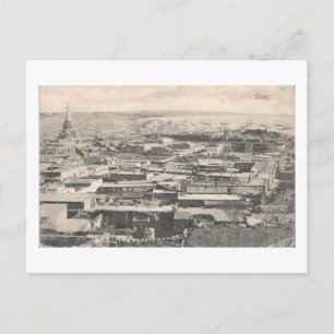 Carte Postale Vieux Bakou (1911) - Vue avec la cathédrale russe