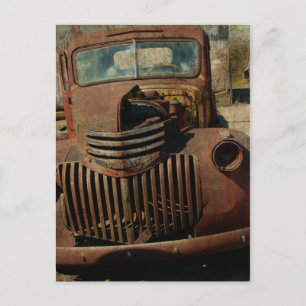 Carte Postale Vieux Camion abandonné