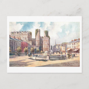 Carte Postale Vieux Castle Square à Carnarvon