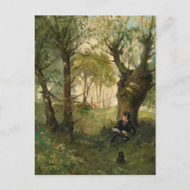 Carte Postale Vieux Chemin À Auvers | Berthe Morisot (Devant)