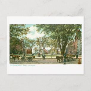 Carte Postale Vieux Court Square, Springfield, Massachusetts