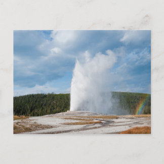 Carte Postale Vieux geyser fidèle
