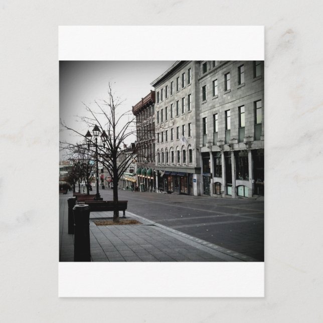 CARTE POSTALE VIEUX MONTRÉAL CANADA (Devant)
