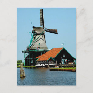 Carte Postale Vieux moulin néerlandais
