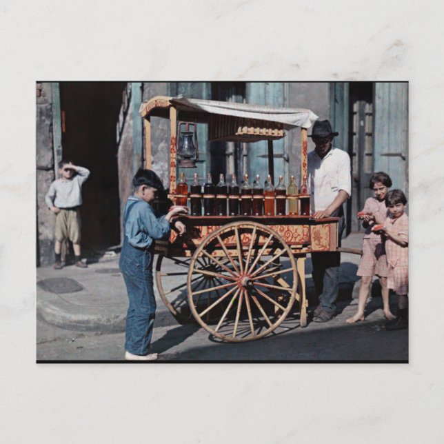 Carte Postale Vieux panier du quartier français (Devant)