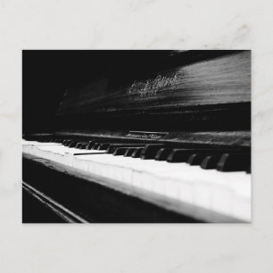 Carte Postale Vieux piano