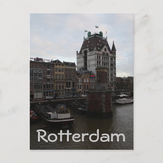 Carte Postale Vieux-Port, Rotterdam (Devant)