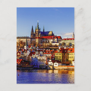 Carte Postale Vieux Prague. République tchèque.