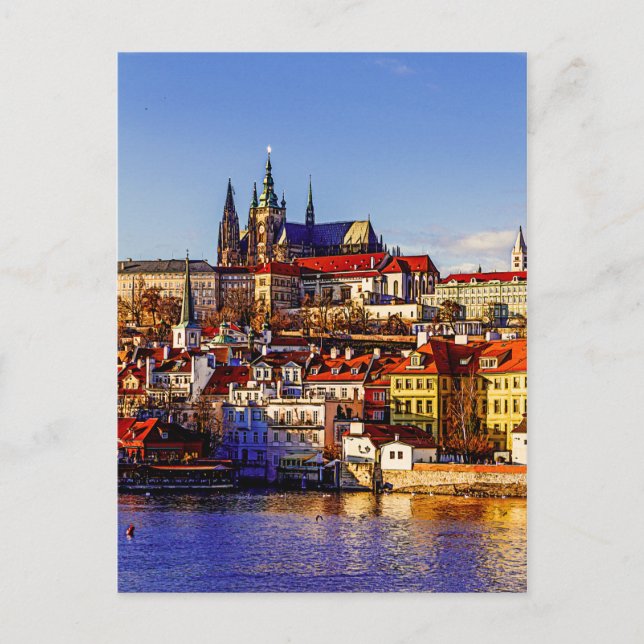 Carte Postale Vieux Prague. République tchèque. (Devant)