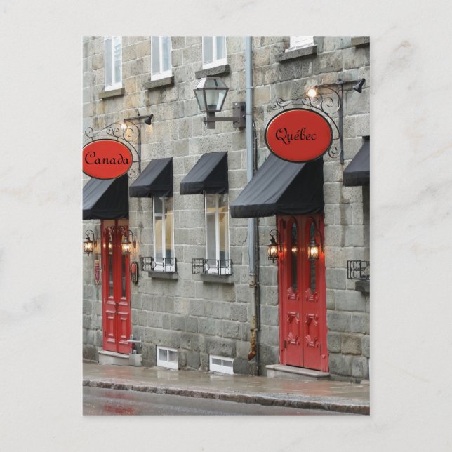 Carte Postale Vieux-Québec (Devant)