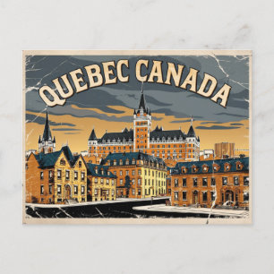 Carte Postale Vieux Québec, Canada