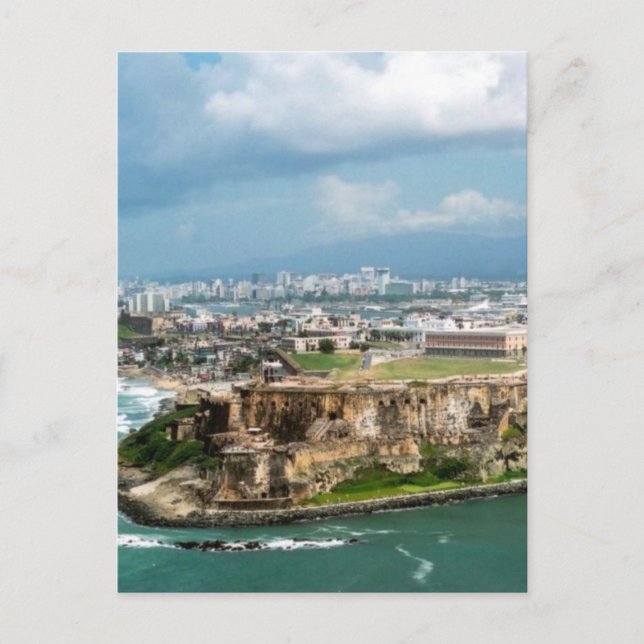 Carte Postale Vieux San Juan (Devant)