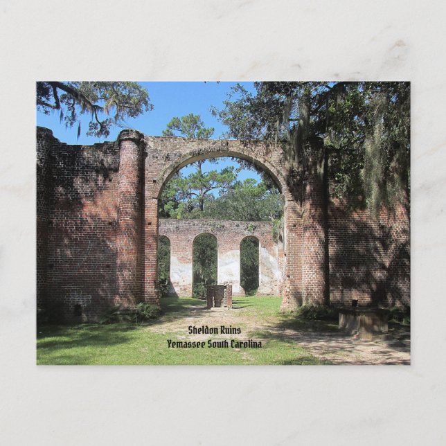 Carte postale Vieux Sheldon Ruins (Devant)