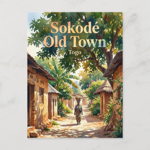 Carte Postale Vieux Sokodé Togo