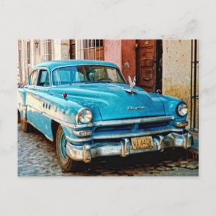 Carte Postale Vieux tacot à Cuba