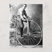 Vieux Timey Pennyfarthing Vélo victorien