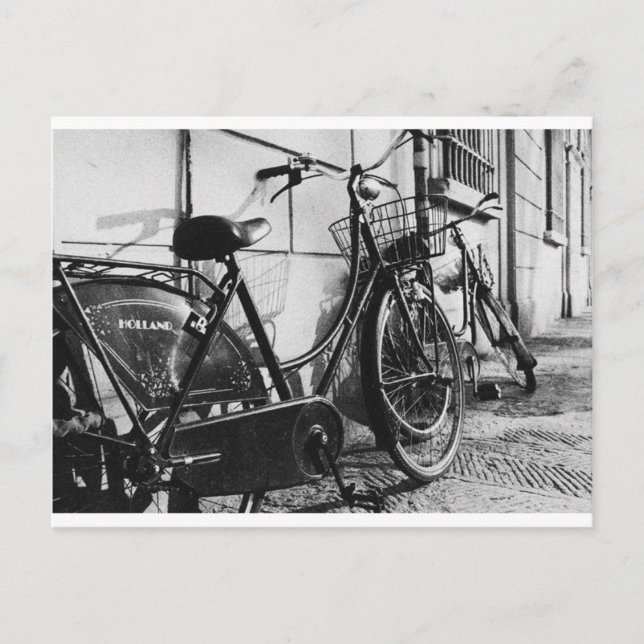 Carte Postale Vieux vélos en Innsbruck, Autriche (Devant)