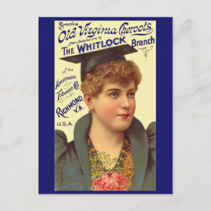 Carte Postale Vieux Virginia Cheroots et