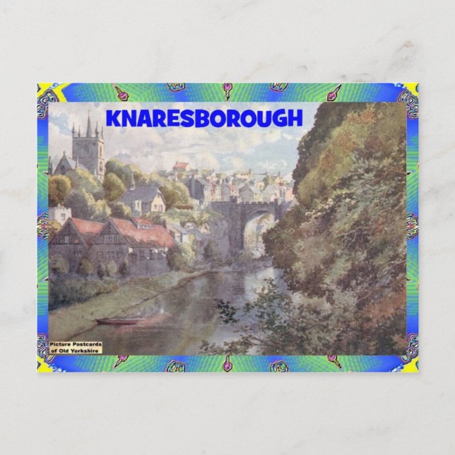 CARTE POSTALE VIEUX YORKSHIRE - KNARESBOROUGH (Devant)