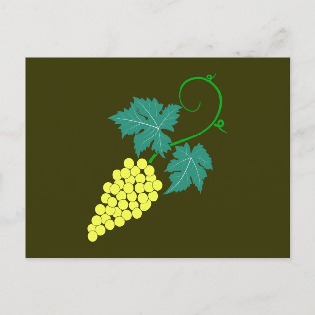 Carte Postale Vigne (Devant)
