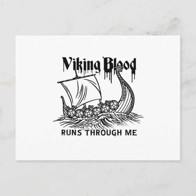 Carte Postale Viking (Devant)