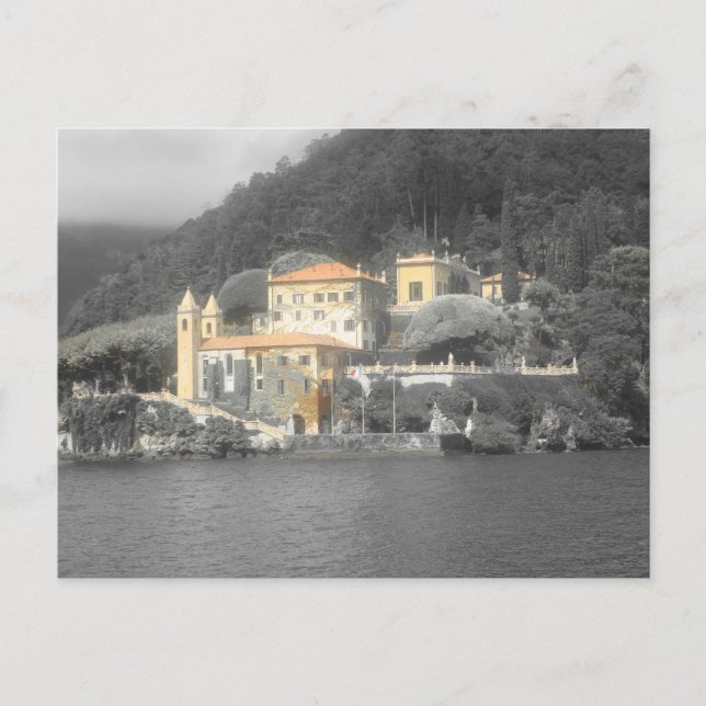 Carte Postale Villa Balbianello Lac de Côme (Devant)