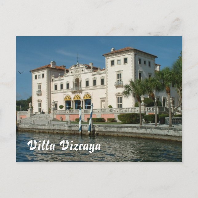 Carte Postale Villa Vizcaya (Devant)