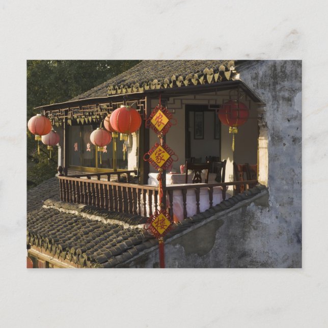 Carte Postale Village aquatique historique de Zhouzhuang, Zhouzh (Devant)