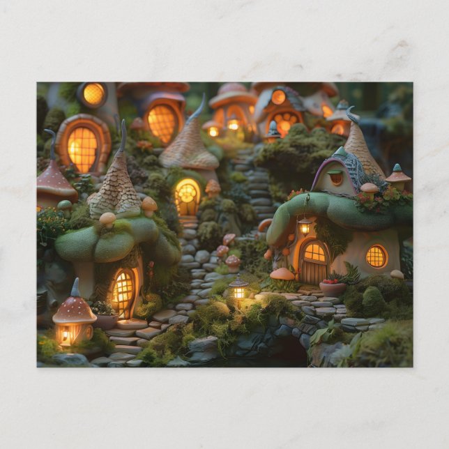 Carte Postale Village de Gnome (Devant)