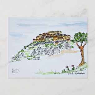 Carte Postale Village de Sant'Antonino Corse, France