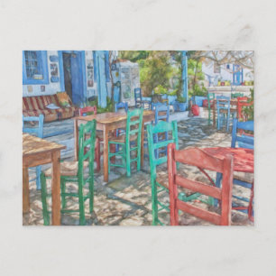 Carte Postale Village de Zia, île de Kos, Grèce